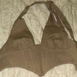 Kendall & Kylie Corset Crop Top